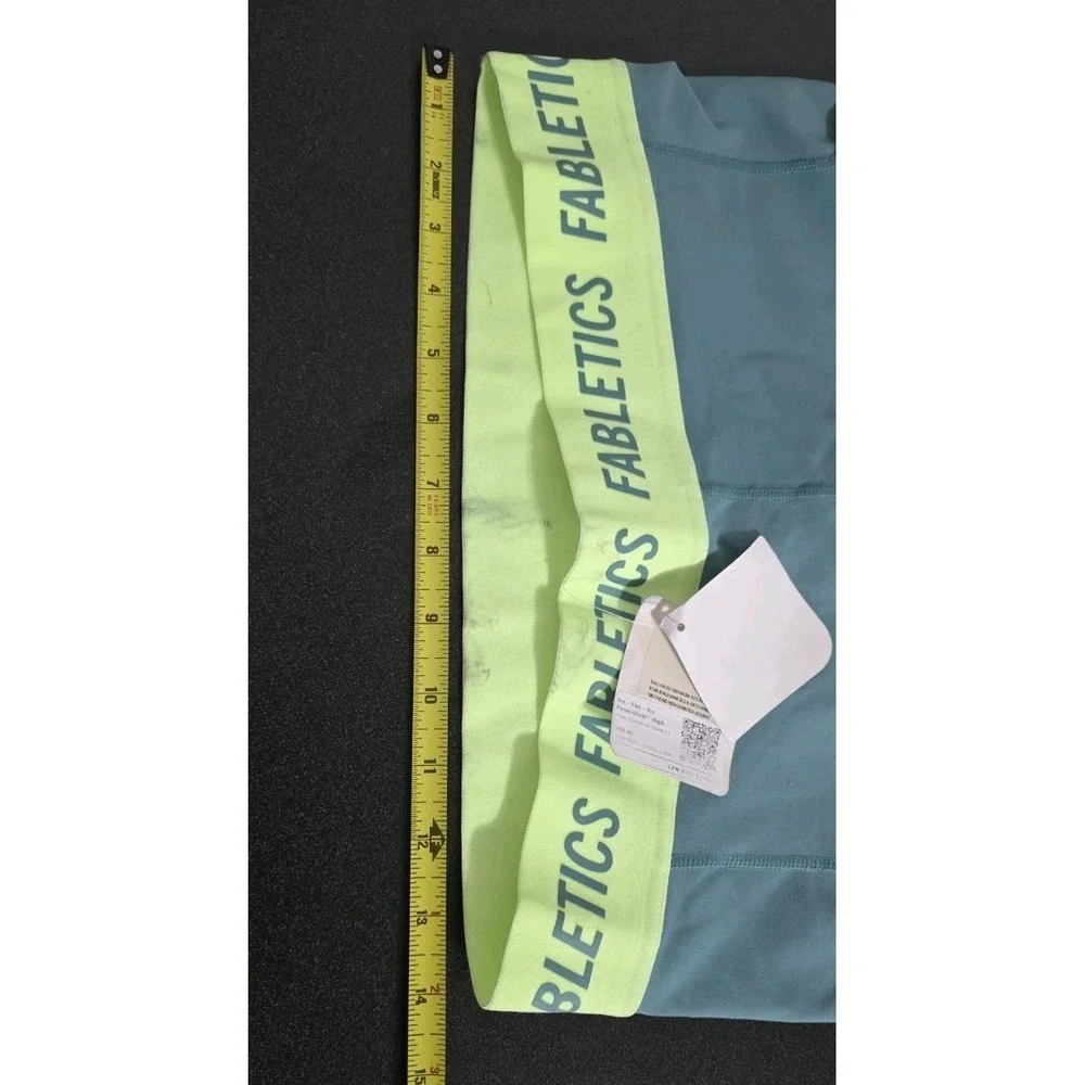 NWT‎ Fabletics Oasis High Rise Ribbed Legging On The Go Fusion Active 3pc Sz L - Picture 10 of 15